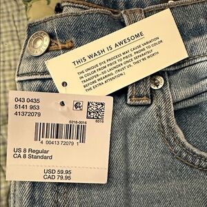 Women’s American Eagle Super High-Rise Stretch STRAIGHT LEG No. 5141 8reg/29w